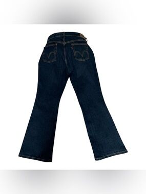 Levi’s 515 Jeans Women 12S Blue Denim Bootcut Mid Rise Dark Wash Retro 32x29 12
